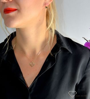 Zawieszka złota serce. Zawieszka złota w Sklepie z Biżuterią zegarki-diament.pl.Piękna i Elegancka Zawieszka dla Kobiet. Biżuteria damska idealna na prezent dla każdej kobiety (4).JPG